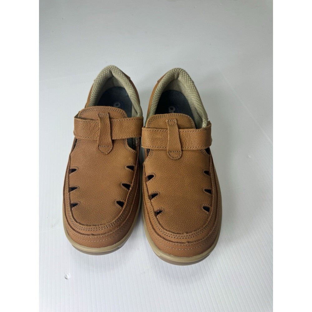Orthofeet Serene 896 Women’s Size 9 B Medium Tan Leather Fisherman Shoes